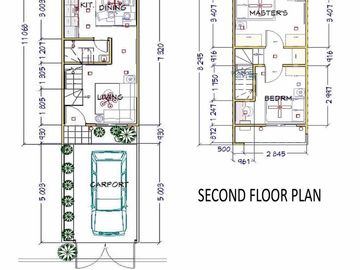 Brand New Townhouse in North Fairview Ph8, QC