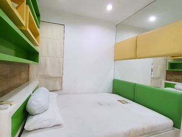 Apartemen French Walk Lyon Garden Lt 35, 2+1BR fullyfurnished bagus siap pakai