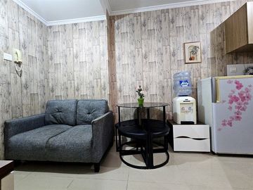 Disewa 1Br Apartemen Madison Park Furnished Cozy Dekat Central Park, Apl Tower & Soho Capital, Fasilitas Kolam Renang, Gym & Sky Garden