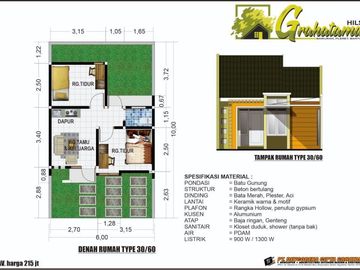 RUMAH TERMURAH DI PLERET BANTUL TEPI JALAN BESAR HANYA 195JT