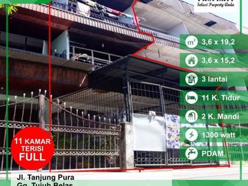 Rumah Kost Murah Tanjung Pura Pontianak, Kalimantan Barat