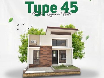 DIJUAL RUMAH MINIMALIS MODERN TIPE 45