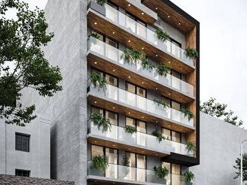 Departamento en preventa en General Anaya, Río Churubusco 277 PB01