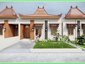 Dijual Rumah Etnik Minimalis Dekat Pasar Prambanan