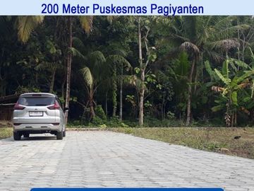 Tanah Pekarangan Dekat Puskesmas Pagiyanten Adiwerna SHM Pecah Bidang Paling Aman