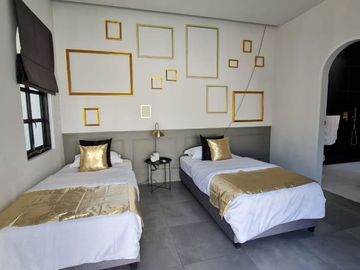 Rumah mewah gaya mediteranian di Tegal cupek, Umalas Bali (Freehold, IMB)