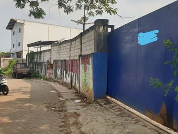 WORKSHOP/TANAH DI TANAH TINGGI TANGERANG LUAS 1840 SHM DIJUAL