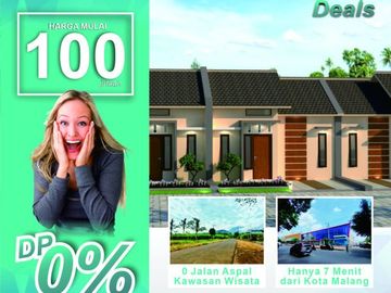 Promo Rumah Subsidi DP 0% Angsuran 900 Ribuan Flat