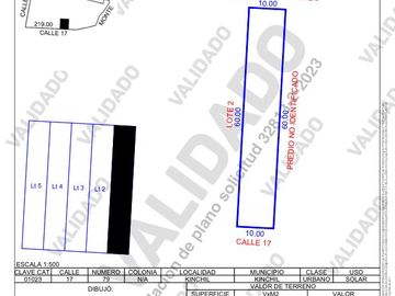 Venta de Terreno en Kinchil a 48 meses