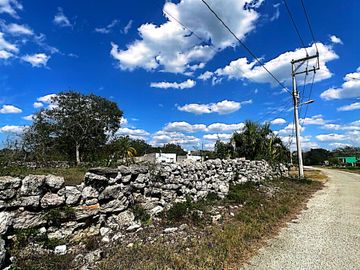 Venta de Terreno en Kinchil a 48 meses