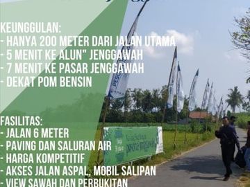 TANAH KAVLING DISCON DISCON MENARIK JENGGAWAH JEMBER