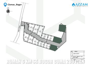 RUMAH MURAH RASA VILLA DI CIOMAS BOGOR DEKAT STASIUN