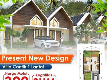 Rumah mewah smarthome Konsep villa sejuik asri nyaman DI Cianjur dkt PUNCAK