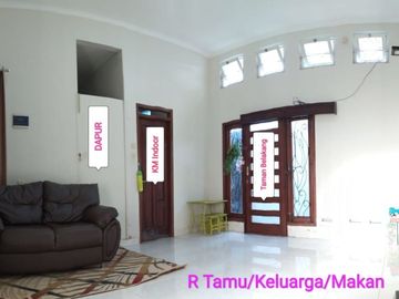 Rumah minimalis modern siap huni dalam perumahan dekat JCM