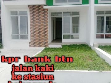 Spesial rumah deket stasiun bojonggede jalan kaki