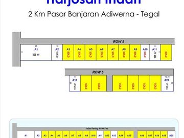 Tanah Kavling Barat Yonif 407, SHM Unit