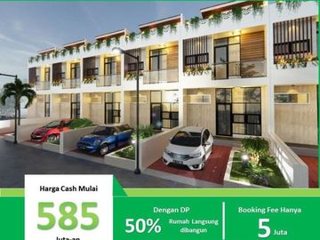 Cluster mewah cantik ala villa sejuk mainroad Cisarua dkt LEMBANG