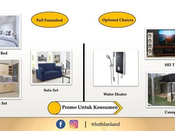 Cluster mewah cantik ala villa sejuk mainroad Cisarua dkt LEMBANG
