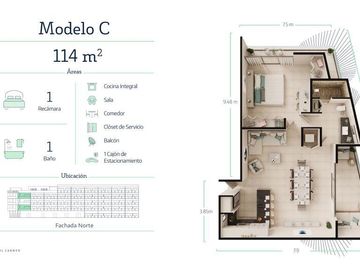 DEPARTAMENTO EN PLAYA DEL CARMEN, QUINTANA ROO, MÉXICO