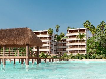 Pre Venta de Departamento Mayacatl Reef front, Mahahual, Quintana Roo