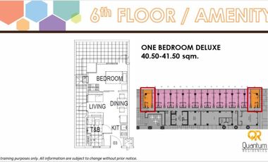 CONDOMINIUM FOR SALE PRE SELLING TOWER IN QUANTUM RESIDENCES