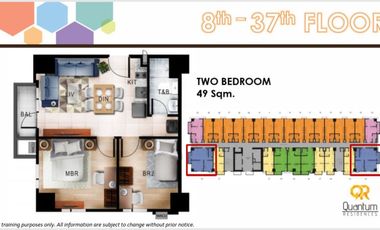 CONDOMINIUM FOR SALE PRE SELLING TOWER IN QUANTUM RESIDENCES
