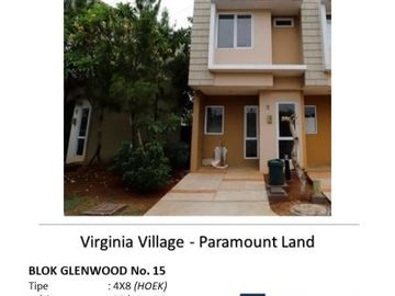 Cluster Virginia Village Glenwood @Paramount Land Hunian Elegan di Tangerang