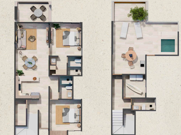 Departamento en Venta en San Benito, Najau, km 24.5 Costa Esmeralda(PH C)