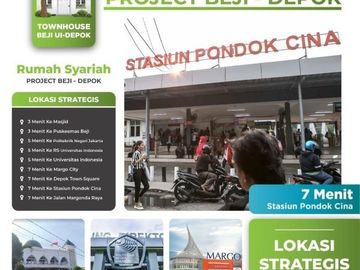 Rumah Exclusive 2 lantai dekat UI di Beji Depok
