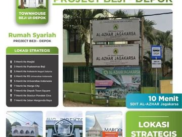 Rumah Exclusive 2 lantai dekat UI di Beji Depok