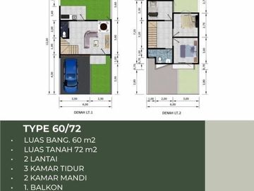 Harga Launching Hanya 800 Jutaan Rumah Smarthome 2LT di Kopo Katapang Bandung