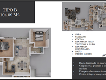 VENTA DE DEPARTAMENTOS TB C D Y F EN TORRE EN LOMAS CUARTA SLP