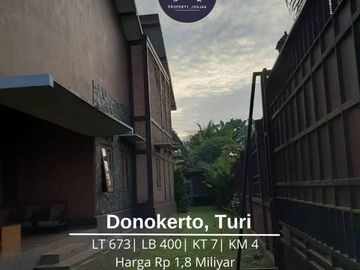 Rumah Villa Siap Huni di Turi Harga Siap Nego
