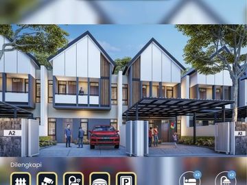 RUMAH 2 LANTAI KONSEP SKANDINAVIAN DI GODEAN SLEMAN DEKAT MALIOBORO