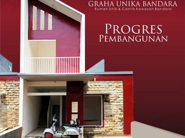 Rumah Villa Mewah Dekat Bandara Di Graha Unika Bandara Malang
