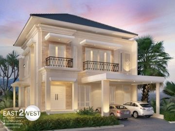 Dijual Rumah Icon Cosmo BSD City Tangerang Selatan Brand New Tahap Bangun Lokasi Nyaman Strategis