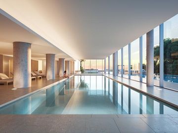Apartamento de 2 Dormitorios en la parada 18, en primera línea al mar. Playa Mansa - Punta del Este