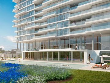 Apartamento de 2 Dormitorios en la parada 18, en primera línea al mar. Playa Mansa - Punta del Este