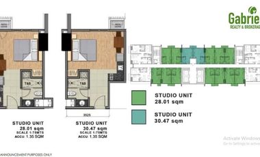 Studio (28 sqm) for sale in 128 Nivel Hills Cebu