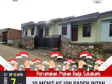 rumah 2 kamar bangunan terawat siap huni