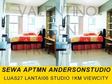 BARU Gress Dikontrakkan Apartemen Anderson Studio