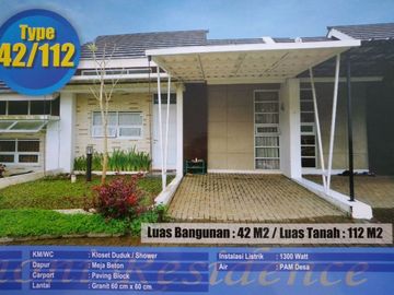 Rumah Asri di Sindanglaya Dekat Jalan A.H Nasution