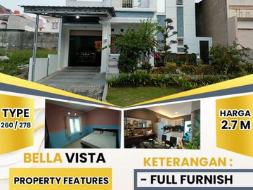 RUMAH 2 LANTAI DI JUAL CEPAT DI LENGKAPI DENGAN ISI NYA DI LOKASI DI JL CEMARA KIPAS