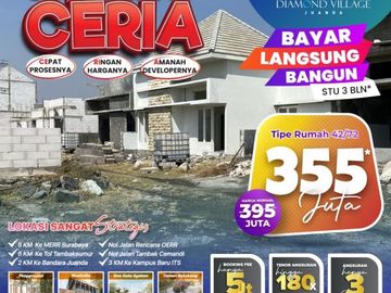 Terlengkap, WA 0823-3511-----, Rumah Dekat Toll Tambak Sumur Hanya 300 Juta-an