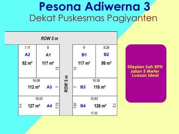 2 menit SMP Negeri 2 Adiwerna Tanah Hunian: SHM Darat