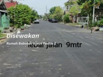 Rumah Babatan Pantai Siap huni Hadap Utara
