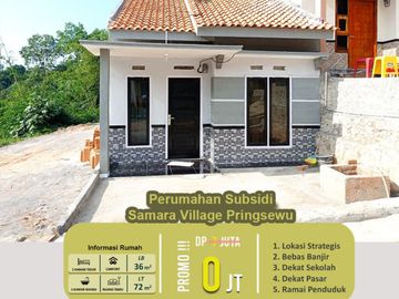 PROMO DP 0 rumah subsidi di Pringsewu