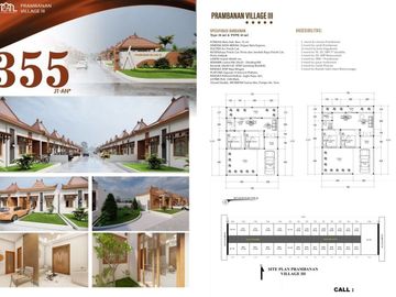 Dijual Rumah Klasik Murah, Tidak Banjir dekat Candi Prambanan
