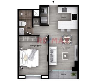Estrena Moderno Departamento De 39.87 M² Con Balcón | Cerca De Miraflores | Entrega Diciembre 2026