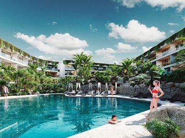 Departamento En Venta En Playa Del Carmen, Playacar